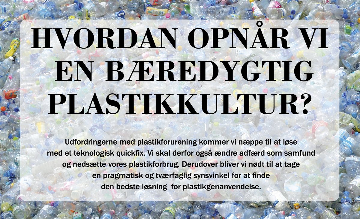 Foredrag om plastnedbrydning og -genanvendelse.