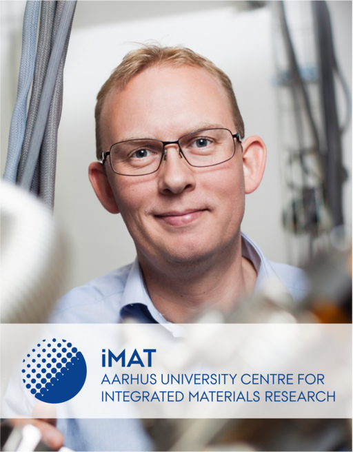 Professor Jeppe Vang Lauritsen appointed new leader of Centre for Integrated Materials Research (iMAT) at Aarhus University. Photo: Lars Kruse, AU Photo