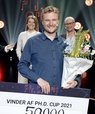 In addition to the honor, Andreas Sommerfeldt received a prize of DKK 50,000. with him home. Press photo: Agnete Schlichtkrull