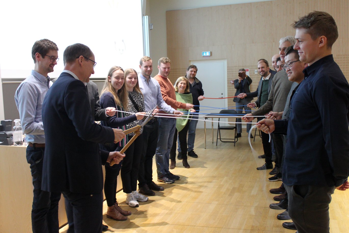 Inauguration of new center for plastic research, En'Zync, at iNANO, Aarhus University. Photo: Lise R. L. Pedersen, AU