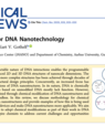 Screenshot of the title from the article Chemistries for DNA nanotechnology published in Chemical Reviews