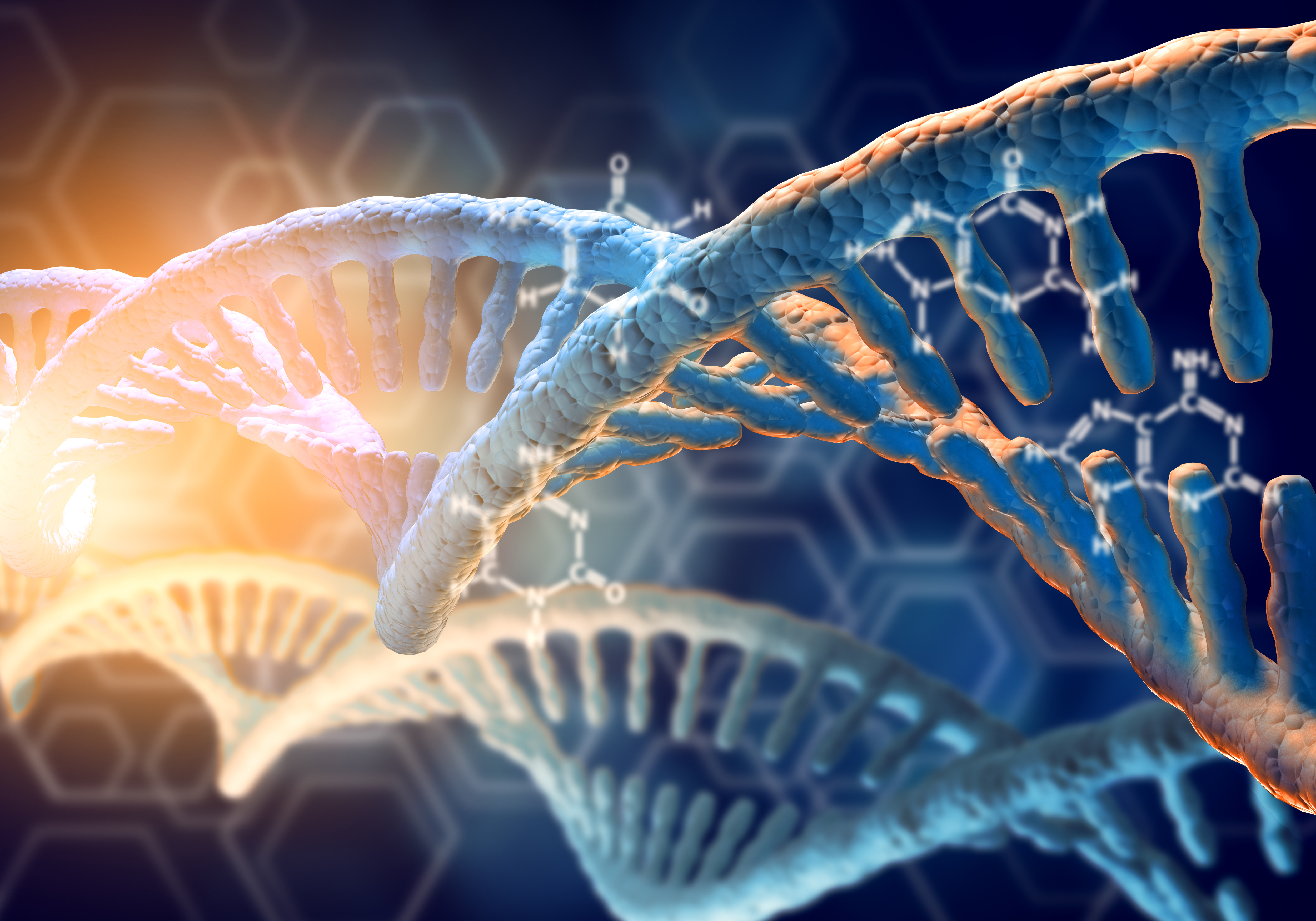 PhD Alexander Sandahl, together with Professor Kurt Gothelf, Professor Troels Skrydstrup and a number of students in the groups, has developed a method for efficient and automated production of ingredients for DNA synthesis. (Illustration: Colourbox)