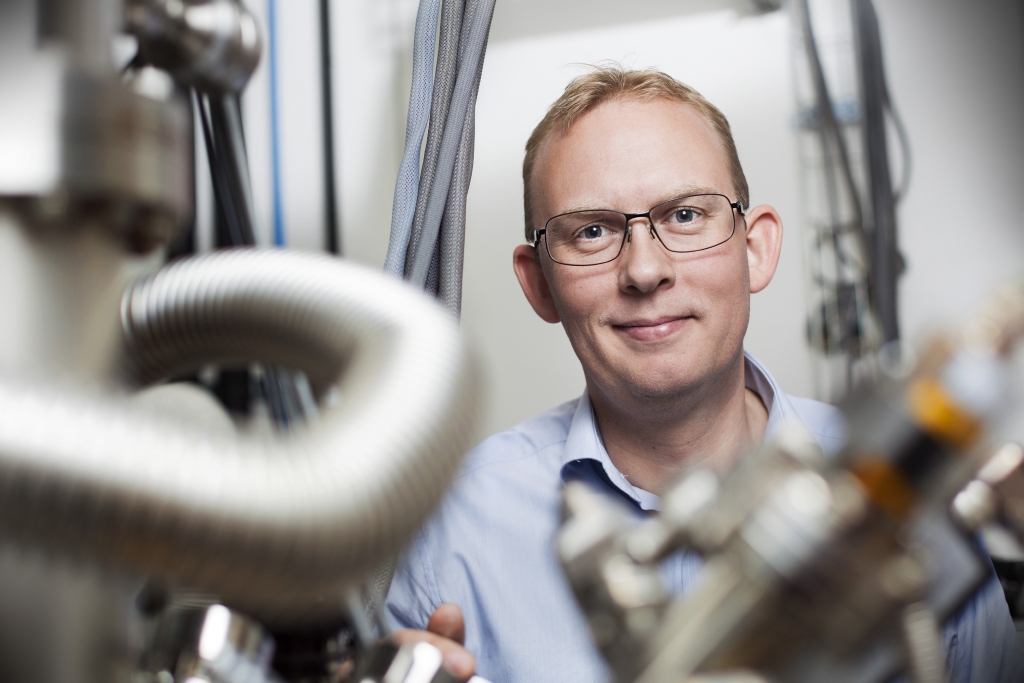 Professor Jeppe Vang Lauritsen is partner in new project, HyProFuel, in which the Innovation Fund has just invested DKK 26.7 million. (Photo: Lars Kruse, AU Photo)