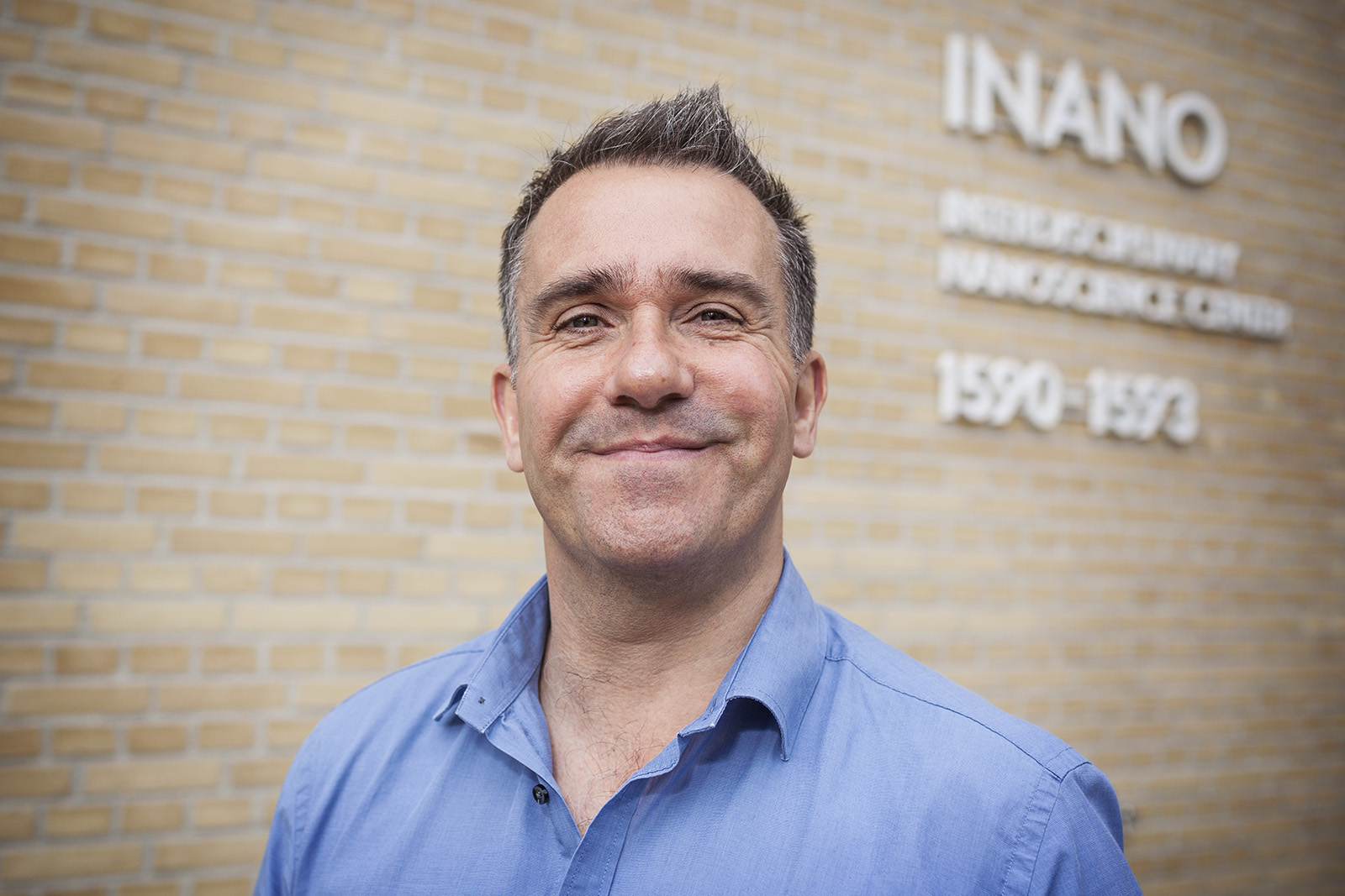 Associate Ken Howard is head of the Bioengineered Drug Designs Lab at Interdisciplinary Nanoscience Center (iNANO), Aarhus University. (Photo: Maria Randima, AU Photo)